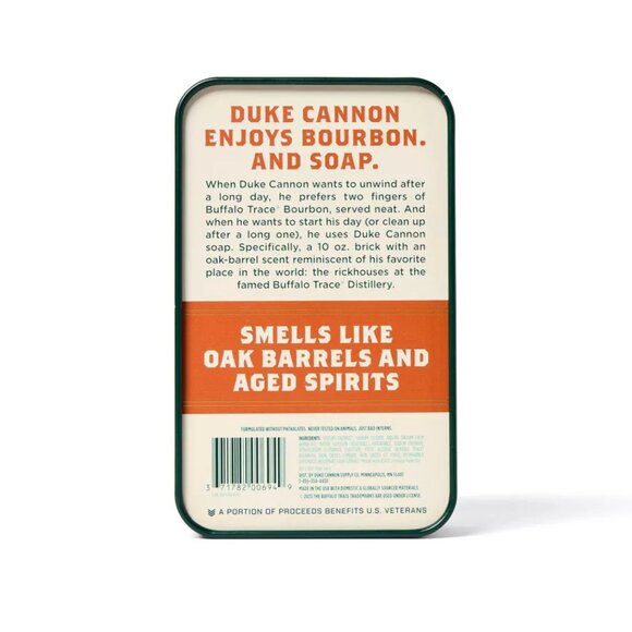 DUKE CANNON SUPPLY CO. Buffalo Trace Bourbon Big Brick Men's Soap - 10 oz NEW - Picture 4 of 4